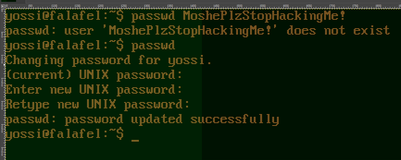 Password yossi