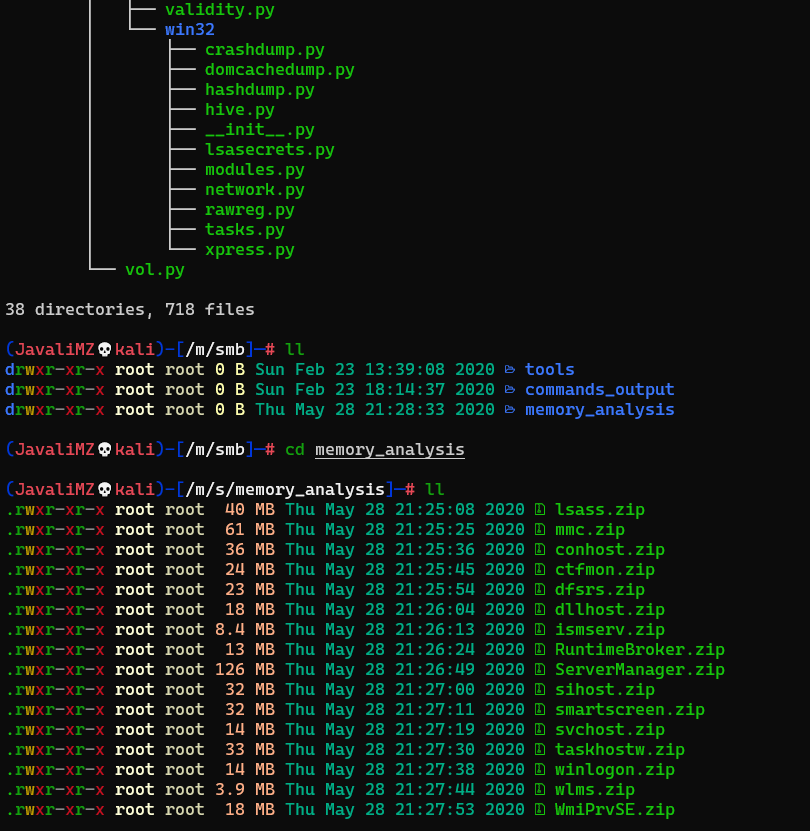 SMB Mounted - forensic