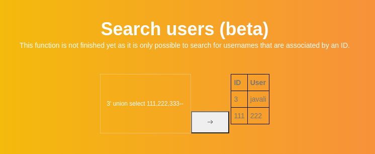 Union Select 111,222,333